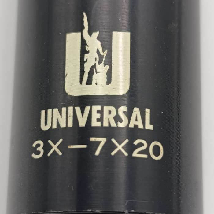 Universal 3x - 7x20 rifle scope