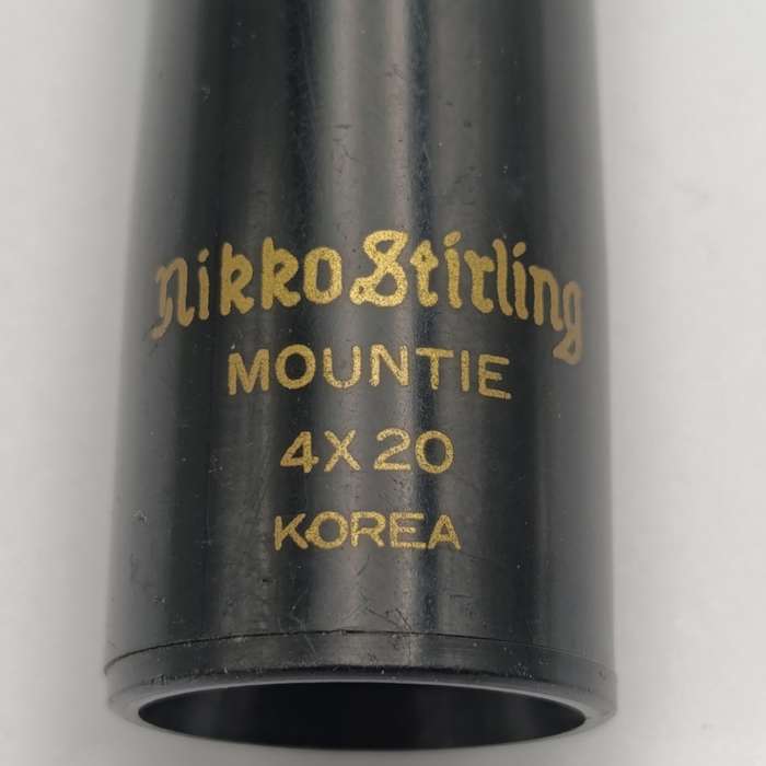 Nikko Stirling Mountie 4x20 rifle Scope