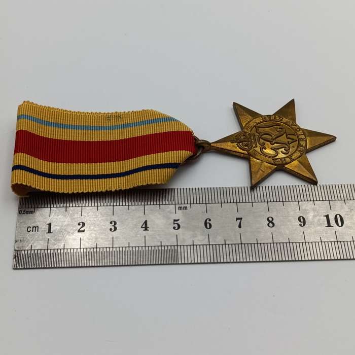 WW2 The Africa Star medal - unnamed issue