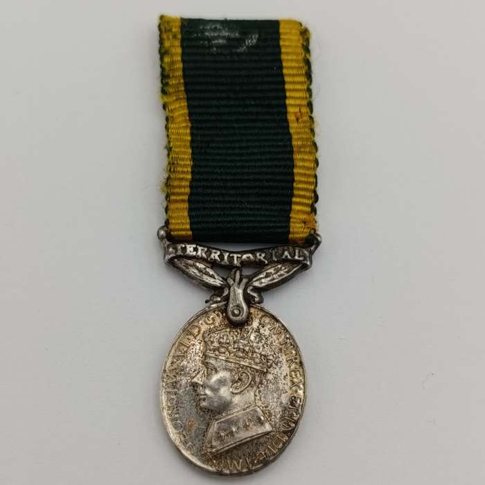 WW2 Efficiency medal miniature