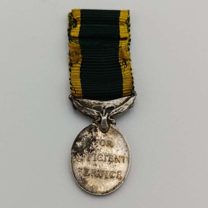 WW2 Efficiency medal miniature