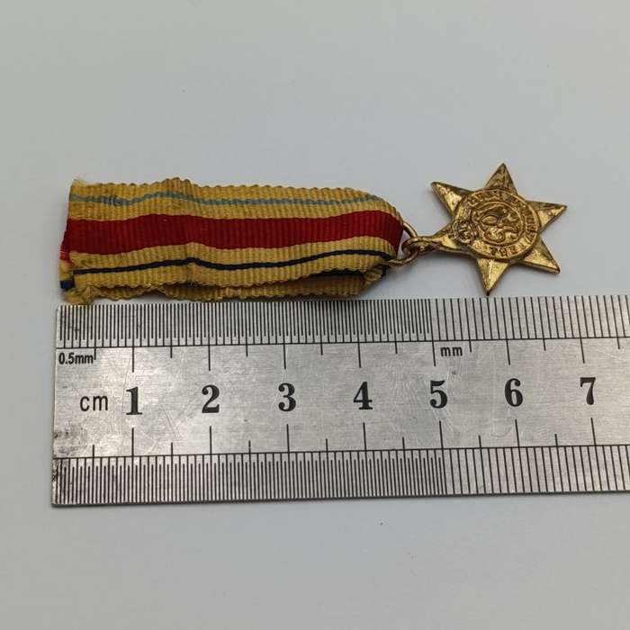 WW2 The Africa Star miniature medal