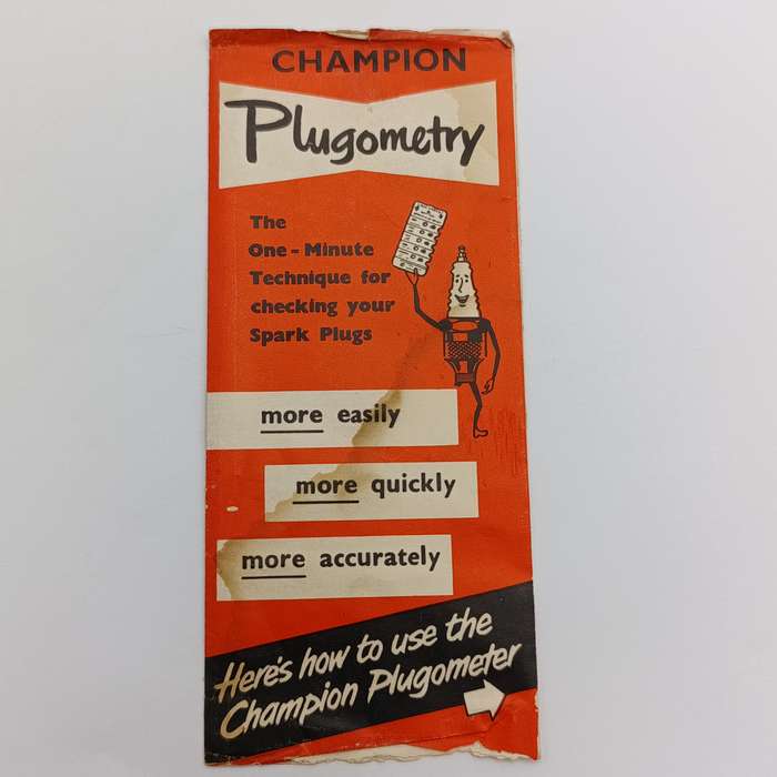Vintage Champion Plugometer with gap tool and feeler gauge