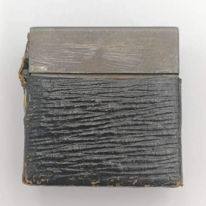 Antique pocket inkwell