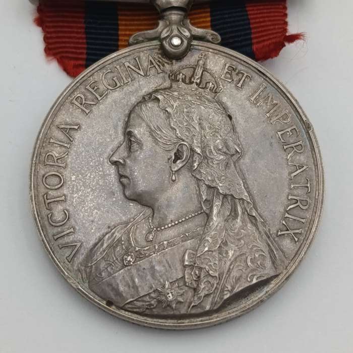 Boer War QSA Queen South Africa medal with 4 clasps issued to 119 TPR