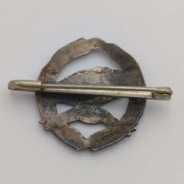 Sterling silver SA Tank Corps sweetheart badge