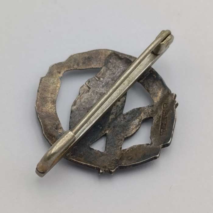 Sterling silver SA Tank Corps sweetheart badge