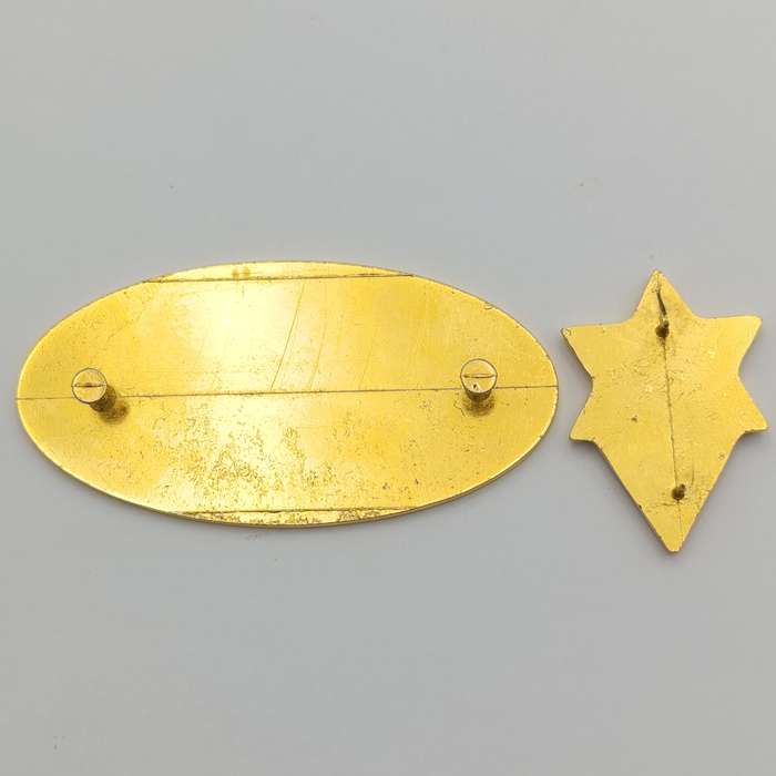 International Pentecostal church badges lot of 2
