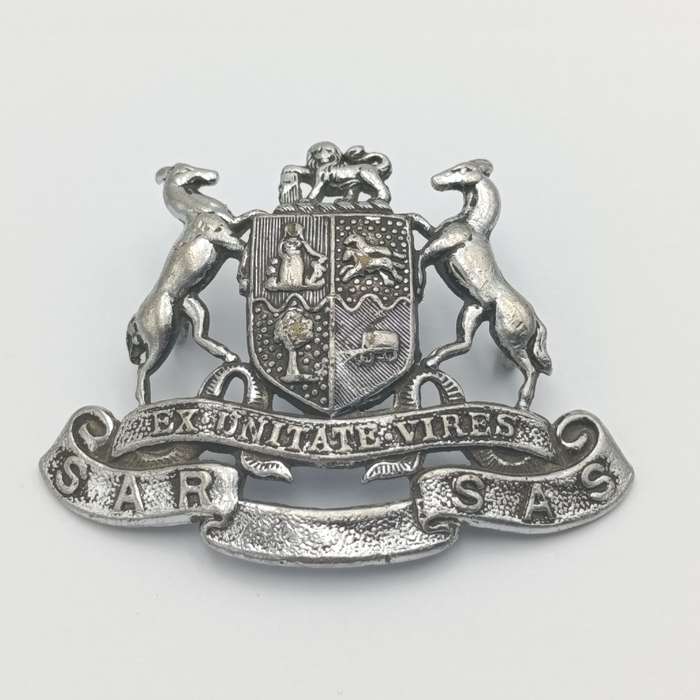 SA Railways officer cap badge