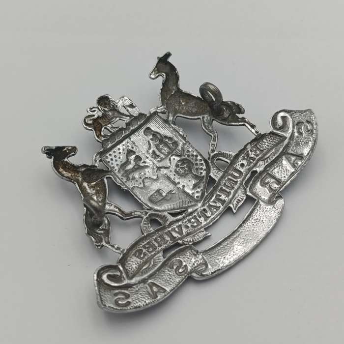 SA Railways officer cap badge