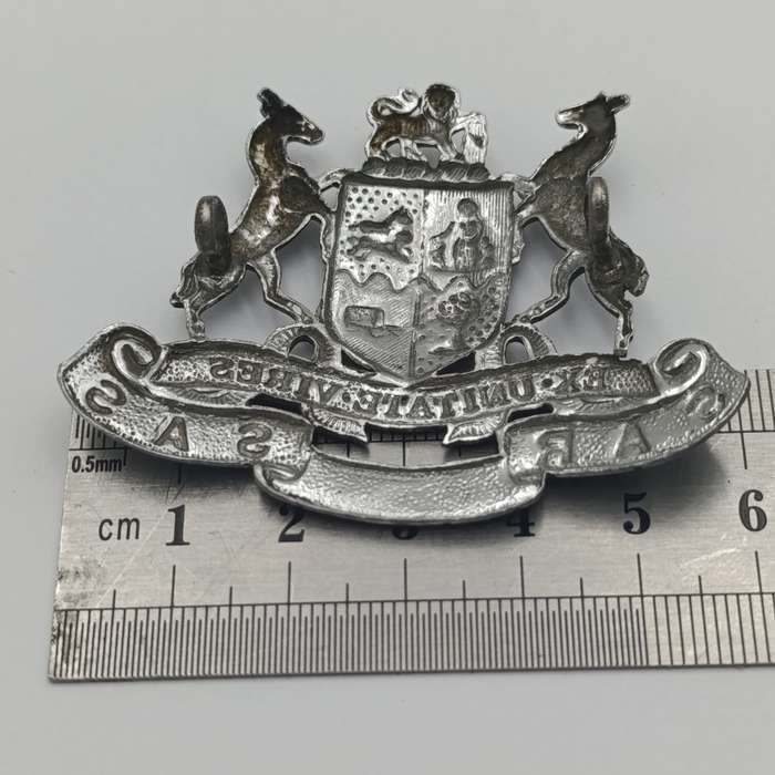 SA Railways officer cap badge