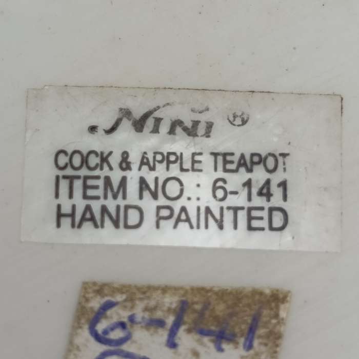 Nini Miniature collectible resin teapot