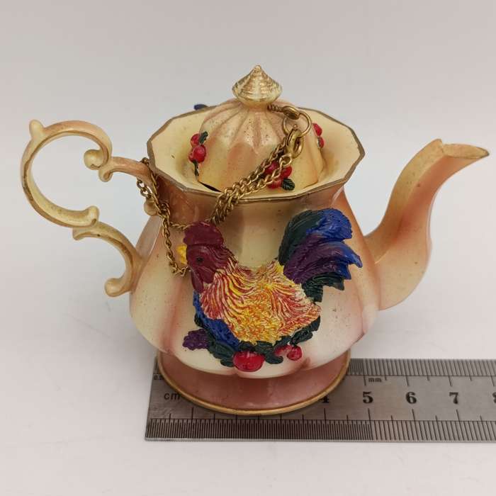 Nini Miniature collectible resin teapot