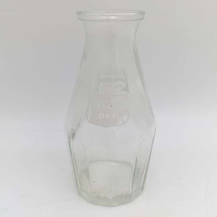 Vintage Pepsi/Canada Dry glass decanter for one