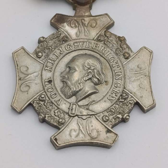 Set of 3 Dutch Aceh War medals that belonged to a soldier who served in the Aceh War