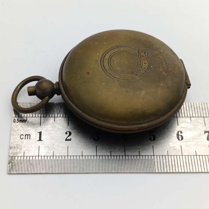 Vintage pocket ink stamp holder