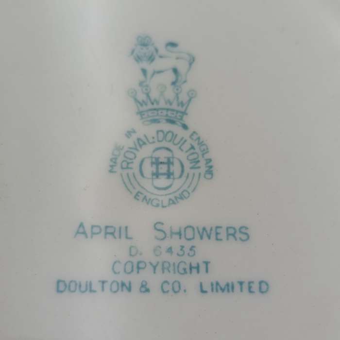 Royal Doulton April Showers porcelain trio