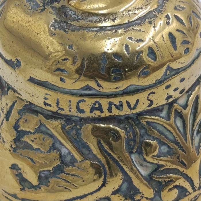 Vintage brass table bell