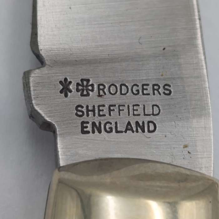 Joseph Rodgers pocket knife in box - Sanlam branding on on blade