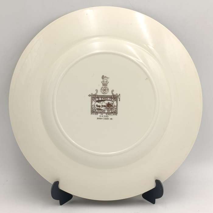 Royal Doulton Old English Coaching scenes porcelain plate