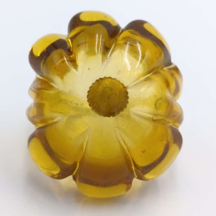 Vintage Cesare Toso Italian Murano glass mini flower basket