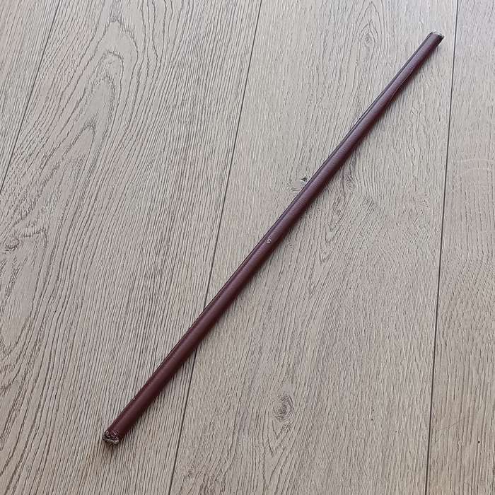 SADF brown leather swagger stick