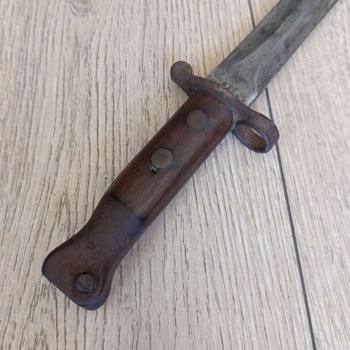 Boer War Enfield P1888 Pattern, 303 bayonet with Scabbard - issued June 1898