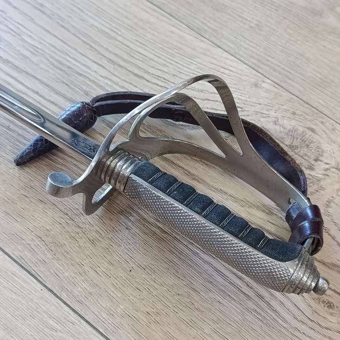 SA Defence Force ceremonial sword with sheath #4523