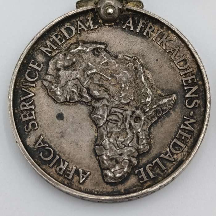 Pair of WW2 medals issued to 193106 W.F Pretorius