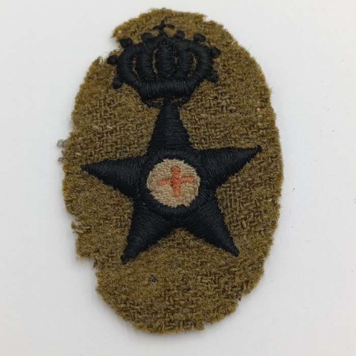 WW2 Italian Army medical corps cloth badge