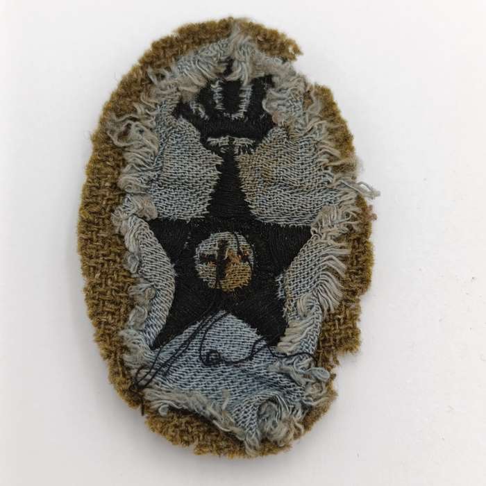 WW2 Italian Army medical corps cloth badge