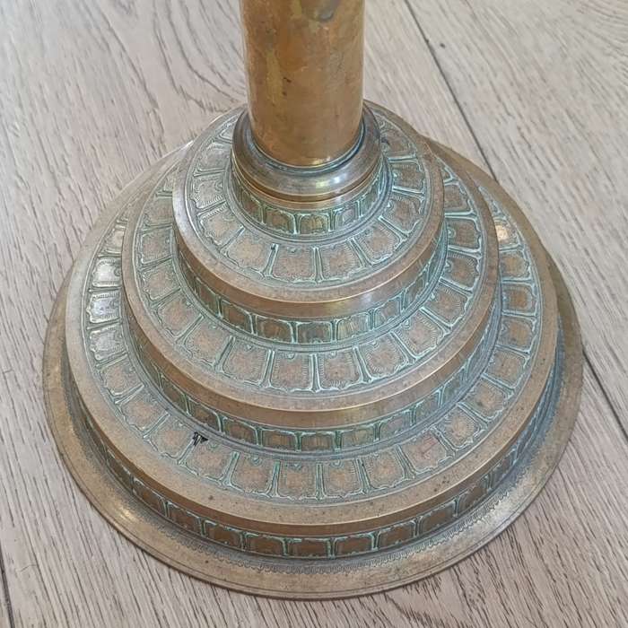 Vintage Solid brass gentleman's club smoking Station - weighs 17.5kg