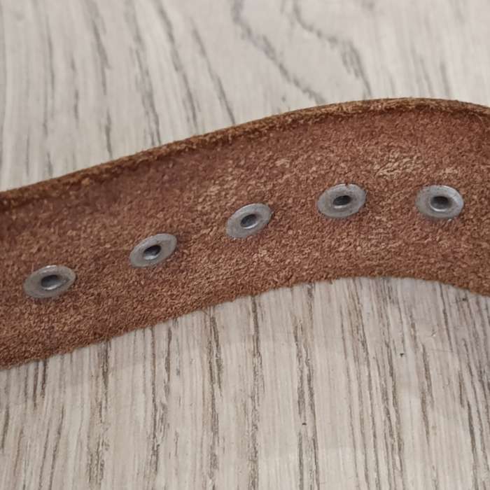 Handmade Leather ammo belt for .22 ammo