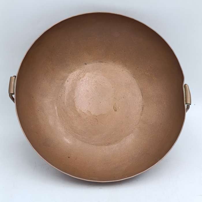 Antique De Klerk copper fruit bowl