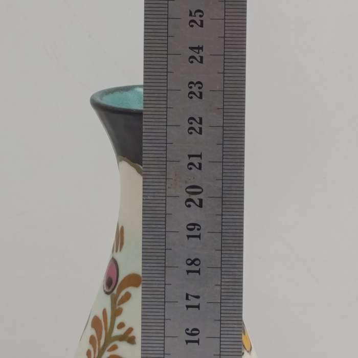 Vintage Doleres Koninkryk Gouda porcelain flower vase