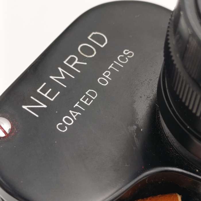 Vintage Nemrod 12x50 binoculars in pouch