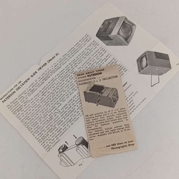 Vintage Paterson 35mm Slide viewer
