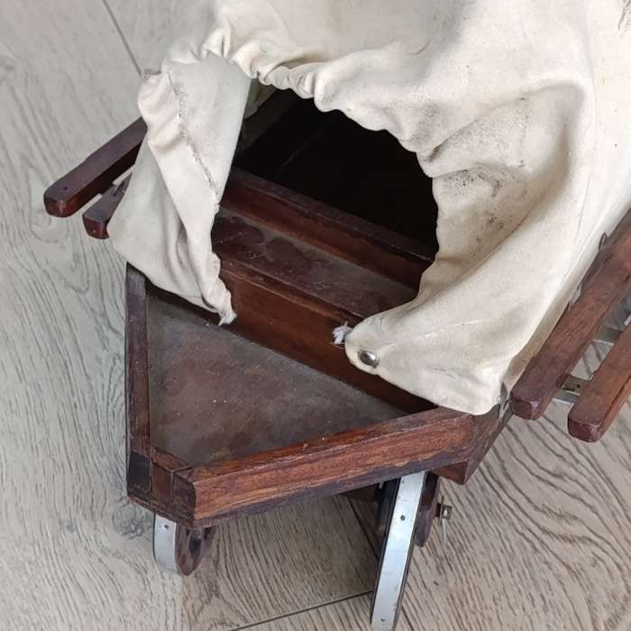 Vintage handmade ox-wagon