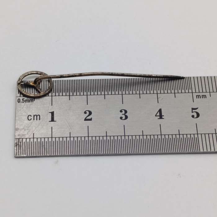 Vintage silver Mercedes-Benz stick pin badge