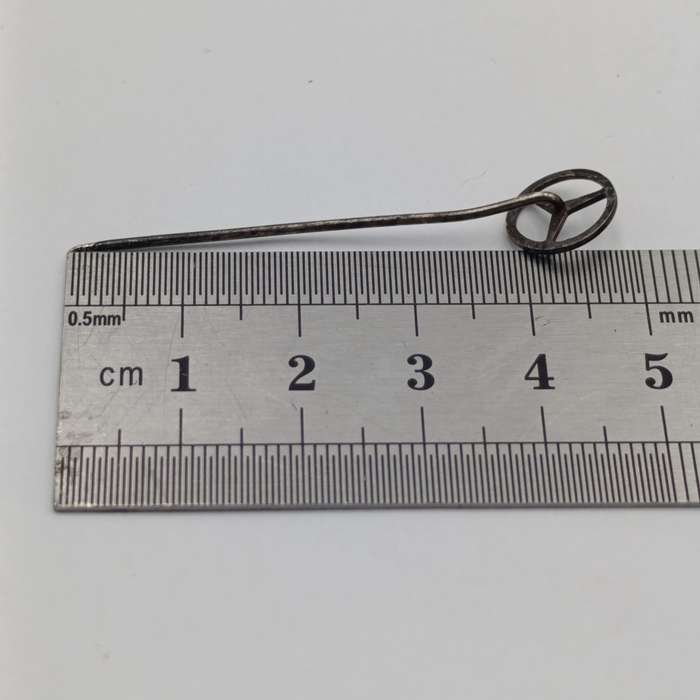 Vintage Silver Mercedes-Benz stick pin badge