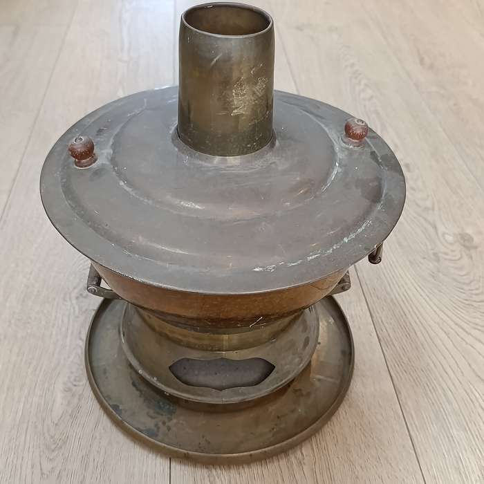 Vintage brass Eastern hot pot
