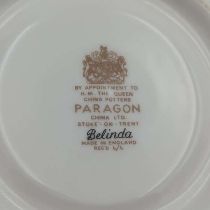 Vintage Paragon Belinda porcelain trio