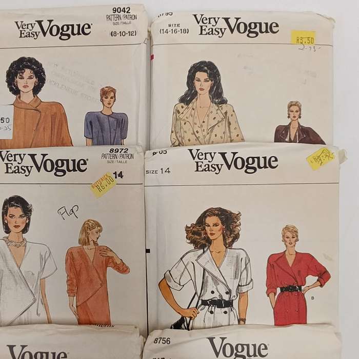 Lot of 11 Vintage clothing patterns