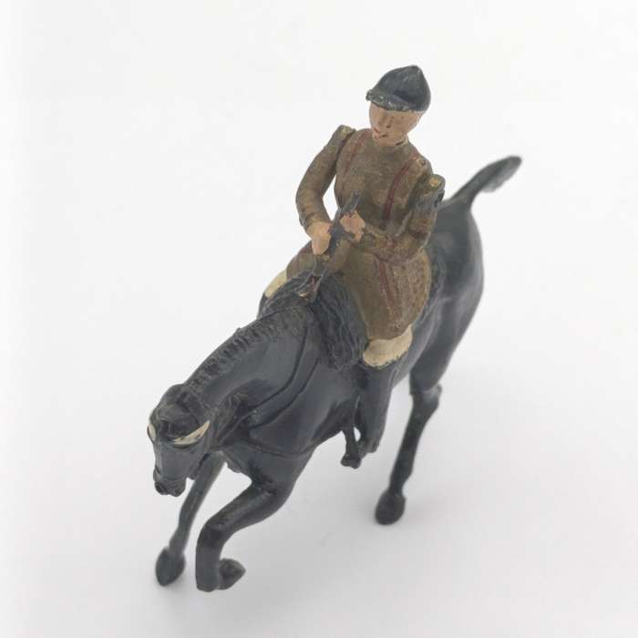 Britains Ltd Band of the household Life Guards trumpeter on horse