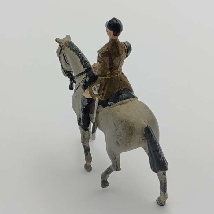 Britains Ltd Band of the Household Life Guards trumpeter on horse load soldier