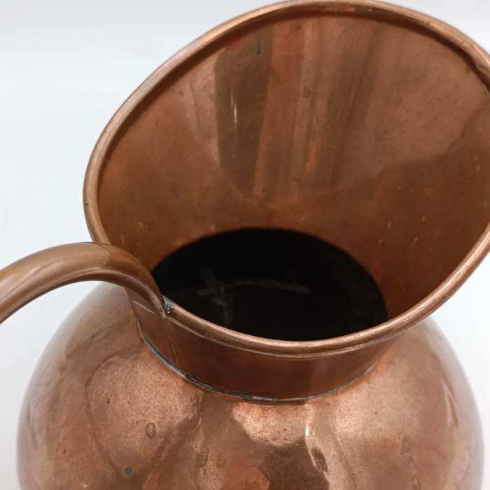 Antique Copper De Klerk Style pitcher