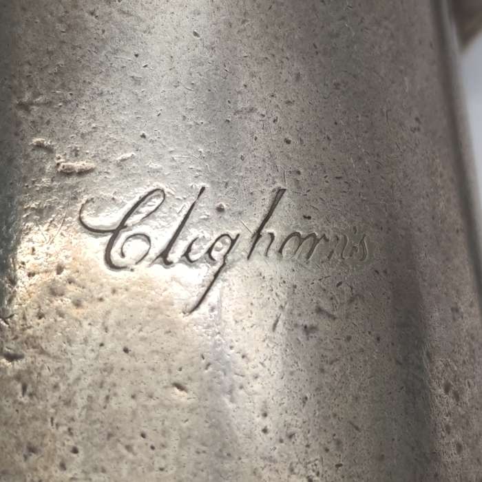 Antique Cleghorn's silver plated pitcher