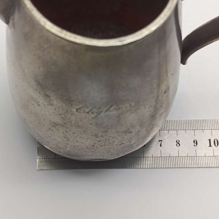 Antique Cleghorn's silver plated pitcher