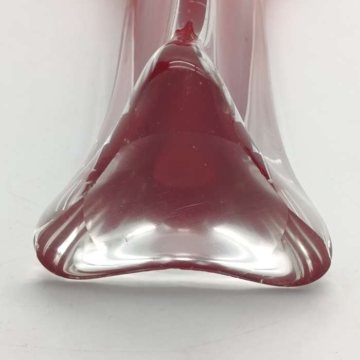 Vintage Murano glass flower vase