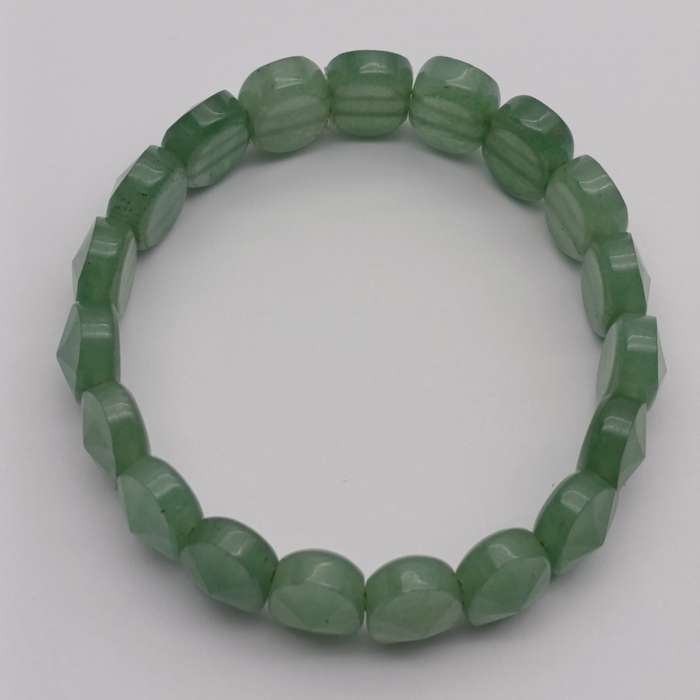 Vintage Adventurine bracelet - 19 stones